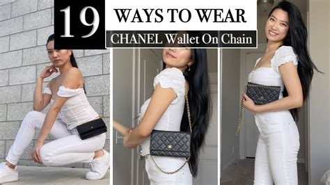 chanel wallet with chain strap